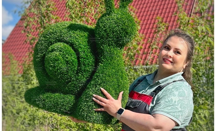 Молодая улиточка